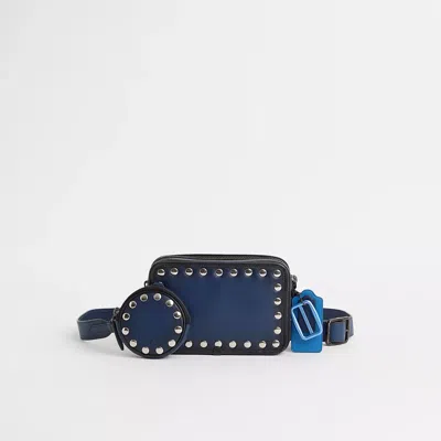 Coach Upcrafted Charter Crossbody With Hybrid Pouch In Deep Blue