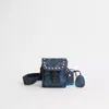 Coach Upcrafted Charter North South Crossbody In Camo Print In Green/black