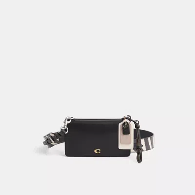Coach Upcrafted Double Up Crossbody Creation In Black