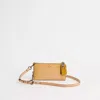 Coach Upcrafted Double Up Crossbody Creation In Brass/tan