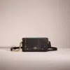 Coach Upcrafted Double Up Wallet Crossbody Creation In Brass/tan/rust