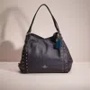 COACH UPCRAFTED EDIE SHOULDER BAG 31 WITH FLORAL RIVETS