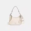 Coach Upcrafted Hobo Crossbody With Signature Canvas In Chalk