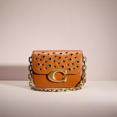 Coach Upcrafted Idol Bag In Brown