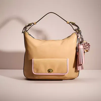 Coach Upcrafted Legacy Courtenay Hobo In Pink