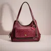 COACH UPCRAFTED LORI SHOULDER BAG WITH SNAKESKIN DETAIL