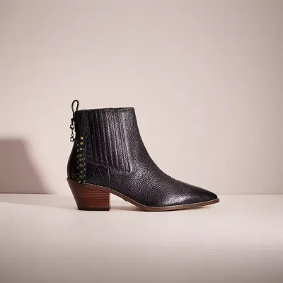 Coach Upcrafted Melody Bootie In Black
