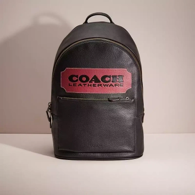 Coach Upcrafted Metropolitan Soft Backpack In Black
