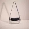 COACH UPCRAFTED PENN SHOULDER BAG IN SILVER METALLIC