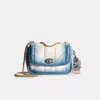 Coach Upcrafted Pillow Madison Shoulder Bag With Quilting In Brass/chalk