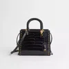 Coach Upcrafted Rogue Bag 25 In Alligator In Brass/black