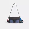 Coach Upcrafted Soft Tabby Multi Crossbody In Signature Leather In Black Copper/black