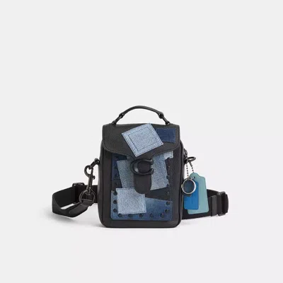 Coach Upcrafted Tabby Crossbody In Black Copper/black