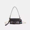 Coach Upcrafted Tabby Crossbody Wristlet In Multi