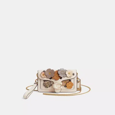 Coach Upcrafted Tabby Crossbody Wristlet In Multi