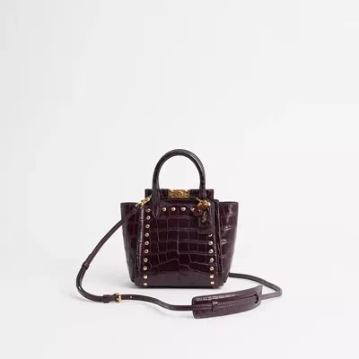 Coach Upcrafted Troupe Tote 16 In Alligator