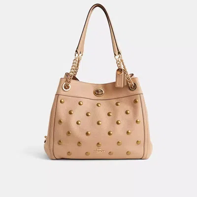 Coach Upcrafted Turnlock Edie Shoulder Bag
