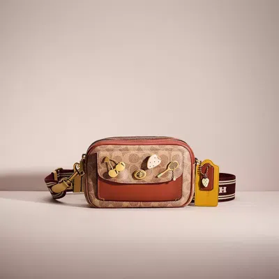 Coach Upcrafted Willow Camera Bag In Signature Canvas In Multi