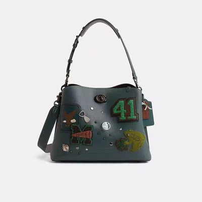 Coach Upcrafted Willow Shoulder Bag