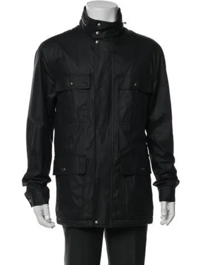 Pre-owned Coach Utility Jacket In Black