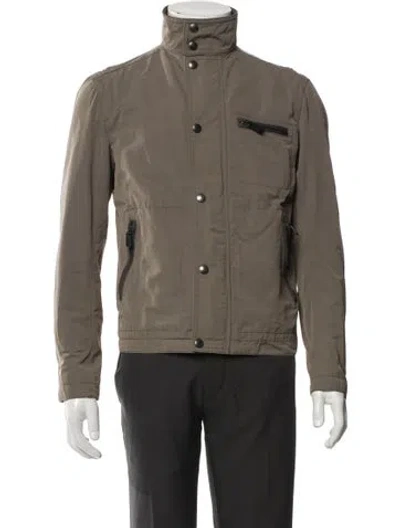 Pre-owned Coach Utility Jacket In Green