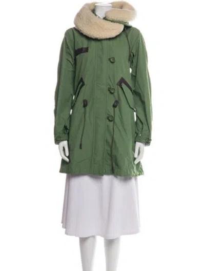 Pre-owned Coach Utility Jacket In Green