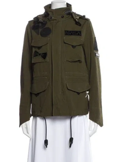 Pre-owned Coach Utility Jacket In Multi