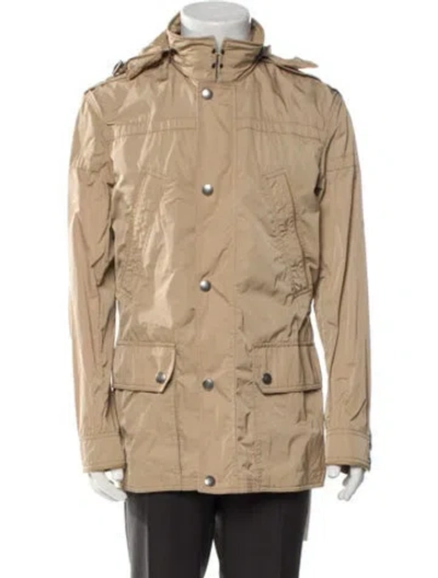 Pre-owned Coach Utility Jacket In Neutral