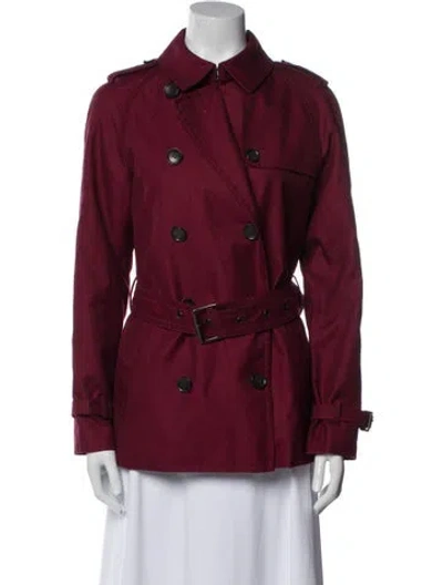 Pre-owned Coach Utility Jacket In Red
