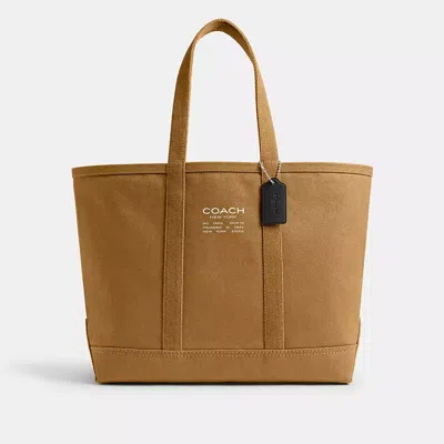 Coach Utility Tote In Brown