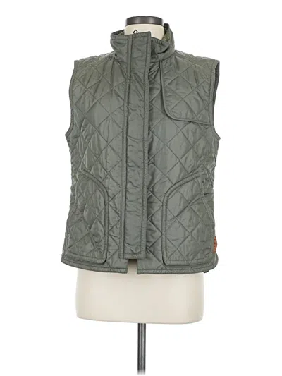 Pre-owned Coach Vest In Green