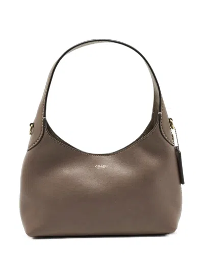 Pre-owned Coach Vintage Brooklyn 23 Tote Bag In Neutrals