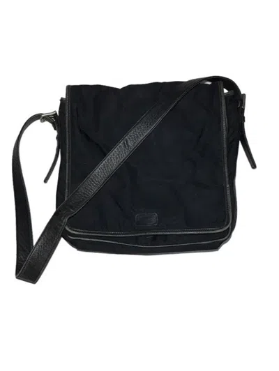 Pre-owned Coach Vintage  Messenger Bag In Black