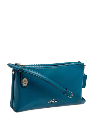 Pre-owned Coach Vintage Crosby Zip Leather Cross Body Bag