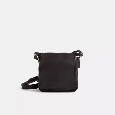 Coach Vintage Legacy Medium Studio Flap Bag In Black