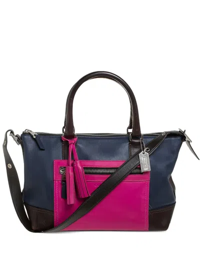 Pre-owned Coach Vintage  Leather Tote Bag