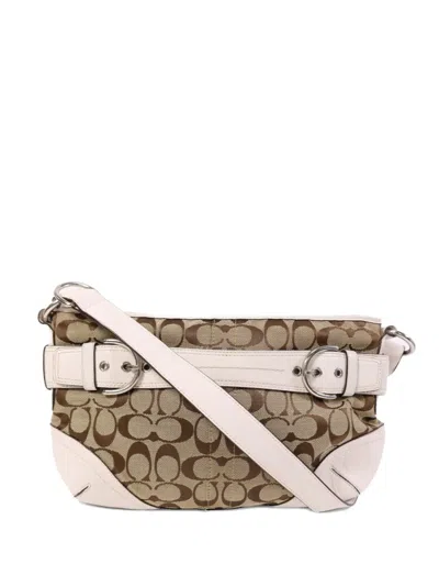 Pre-owned Coach Vintage Soho Buckle Shoulder Bag In Brown