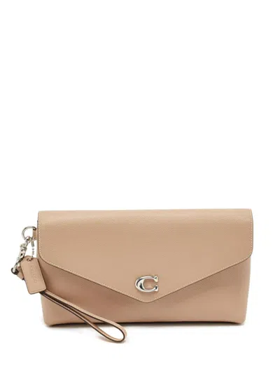 Pre-owned Coach Vintage Wyn Envelope Clutch Bag