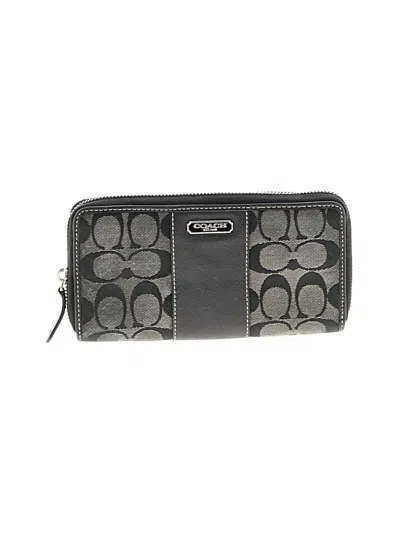 Pre-owned Coach Wallet In Black