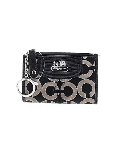 Pre-owned Coach Wallet In Black