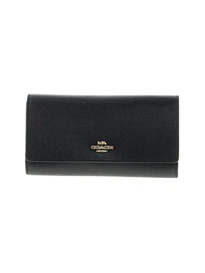 Pre-owned Coach Wallet In Black