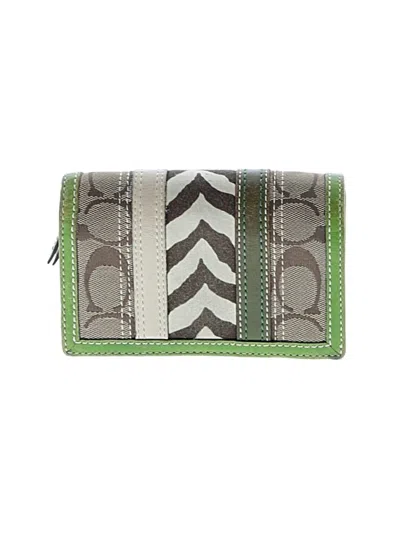 Pre-owned Coach Wallet In Brown