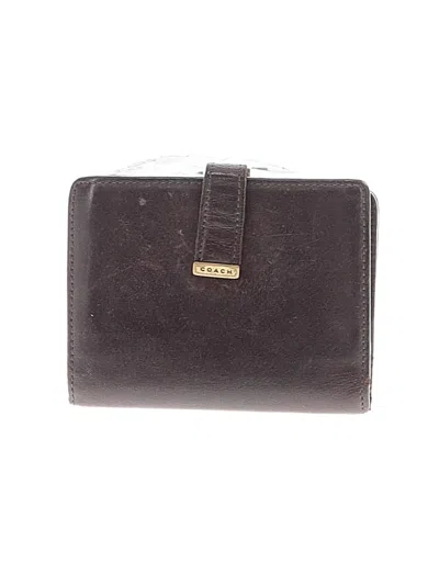 Pre-owned Coach Wallet In Brown