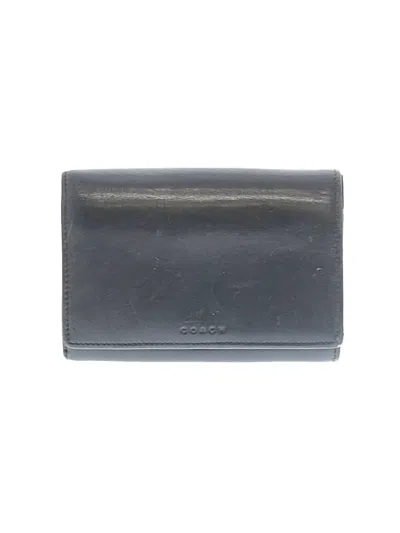 Pre-owned Coach Wallet In Gray
