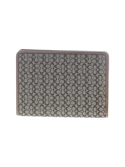 Pre-owned Coach Wallet In Gray