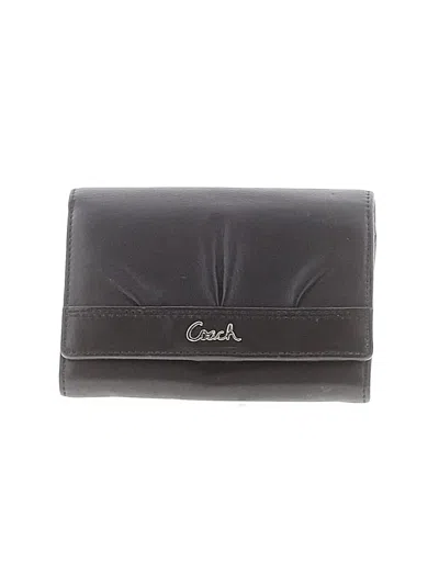 Pre-owned Coach Wallet In Gray