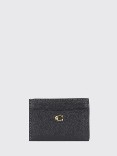 Coach Wallet Woman  In Black