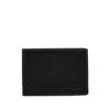 Coach Bi-fold Leather Wallet In Black
