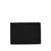 Coach Bi-fold Leather Wallet In Black