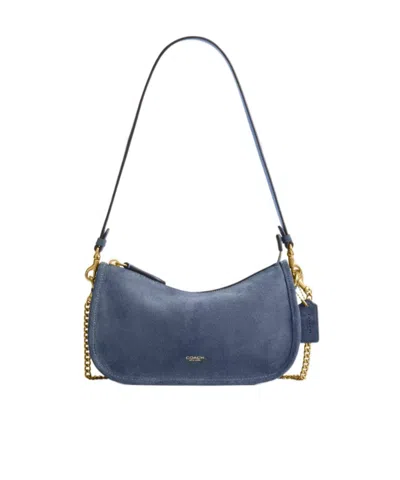 Coach Waverly Bag In Blue